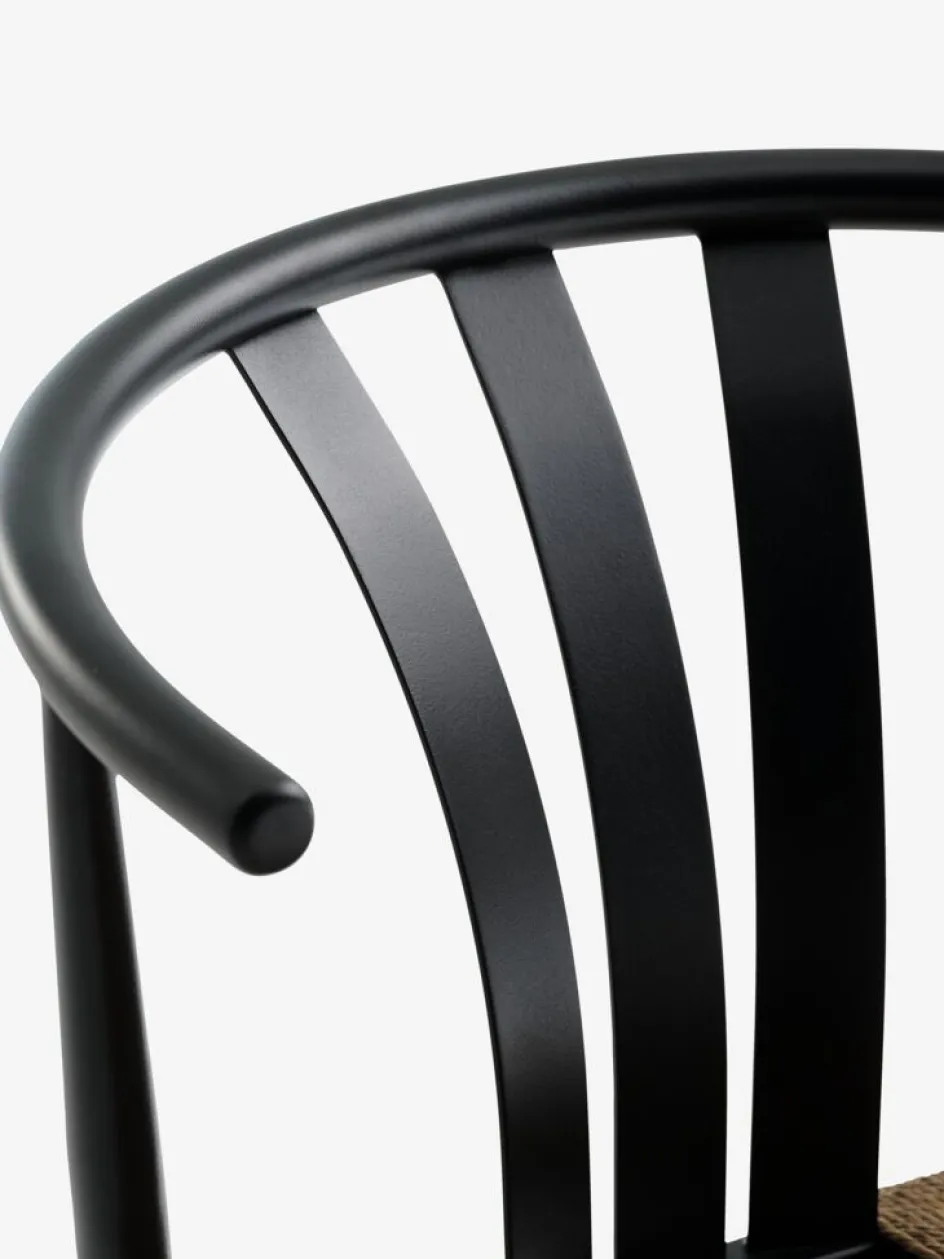 HOBRO + TAGMARKHOBRO L70 table + 2 TAGMARK chaises noir-JUTLANDIA New