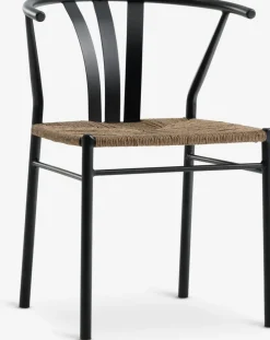 HOBRO + TAGMARKHOBRO L70 table + 2 TAGMARK chaises noir-JUTLANDIA New
