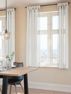 HOLDENRideau HOLDEN 1x140x175 rayures beige-JYSK New