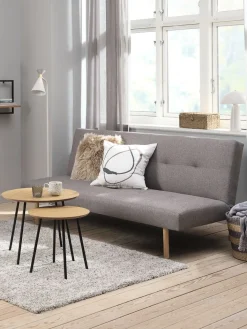 HOLSTEDCanapé convertible HOLSTED tissu gris/naturel-JYSK Best