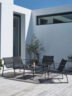 HORNSLETEnsemble lounge HORNSLET 4 personnes-JYSK Discount