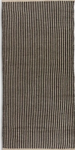 HOSTATapis HOSTA 65x140 noir/beige-JYSK New