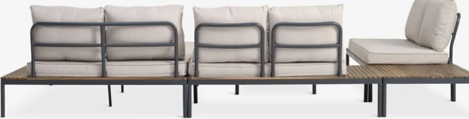 HOUEnsemble lounge HOU a/méridienne 6 personnes acacia-JYSK