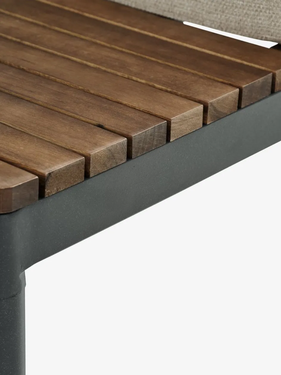 HOUModule lounge HOU canapé 2 personnes bois d'acacia-JYSK Discount