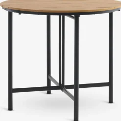 HOVVIG + HAGLEBUHOVVIG L10/90 table naturel + 2 HAGLEBU chaises noir-JYSK Hot