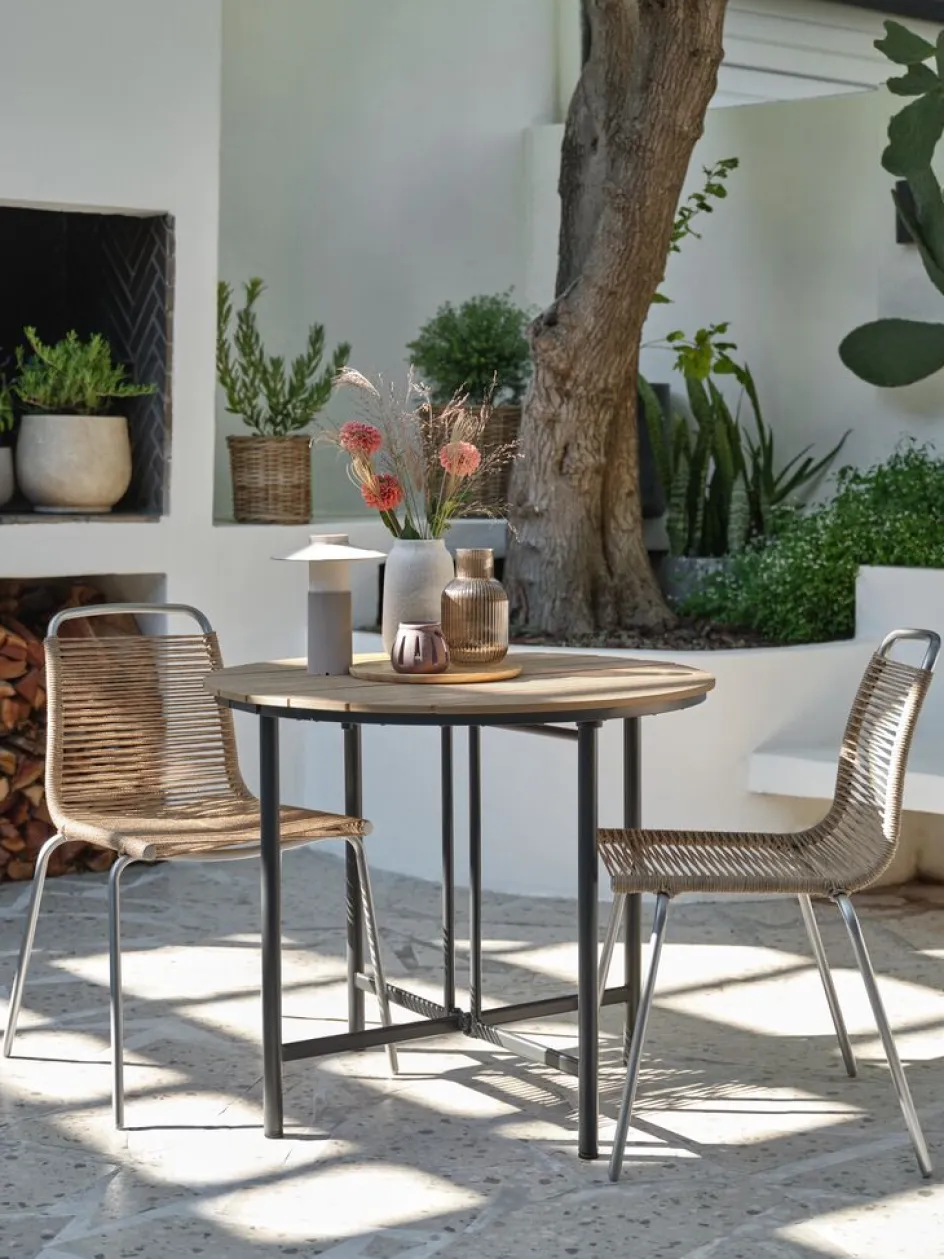 HOVVIGTable de jardin HOVVIG Ø90xL18/90 naturel-JYSK Best