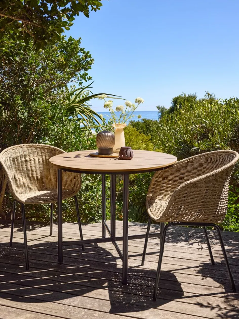 HOVVIGTable de jardin HOVVIG Ø90xL18/90 naturel-JYSK Best