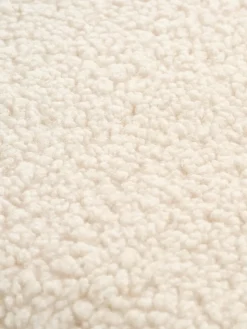 HUNDESTEDRepose-pieds HUNDESTED tissu teddy blanc cassé/coloris chêne-JYSK Hot