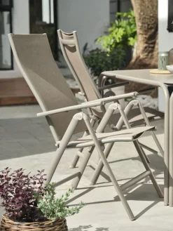 HURDALChaise inclinable HURDAL sable foncé-JYSK Sale