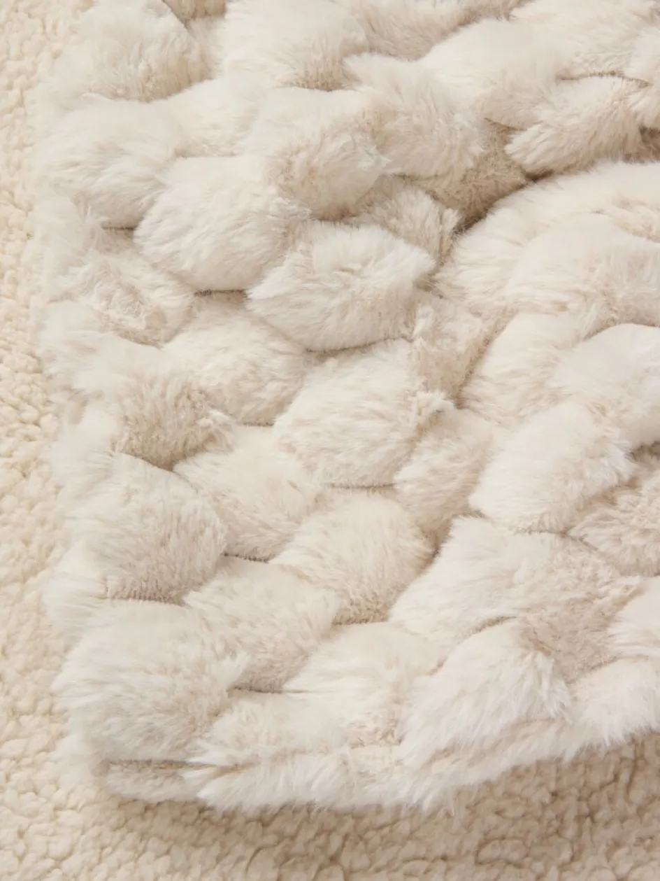 HVIDBLOMMEPlaid HVIDBLOMME 150x200 beige-JYSK Sale