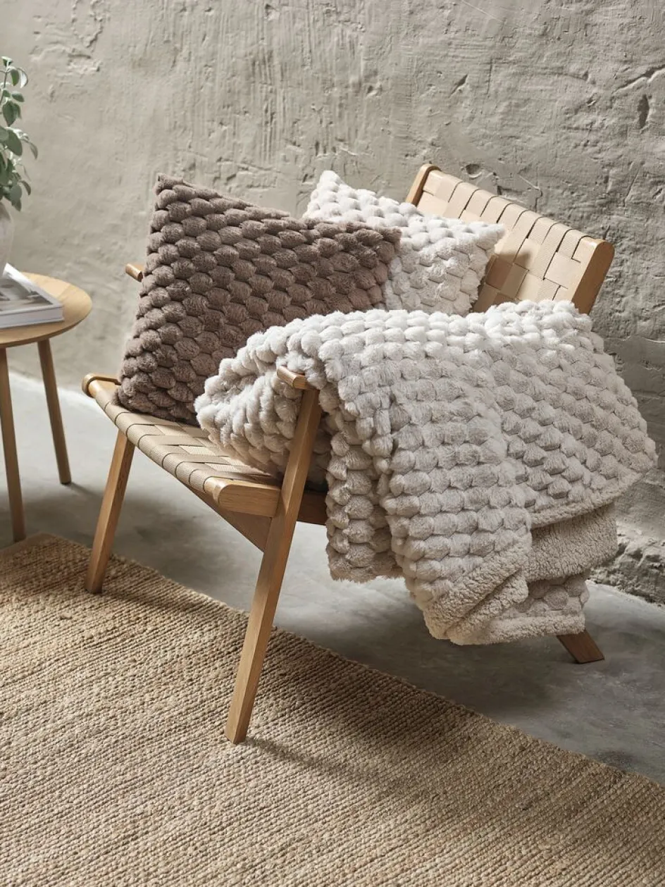 HVIDBLOMMEPlaid HVIDBLOMME 150x200 beige-JYSK Sale