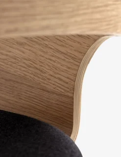 HVIDOVREChaise HVIDOVRE coloris /tissu noir-Royal Oak Hot