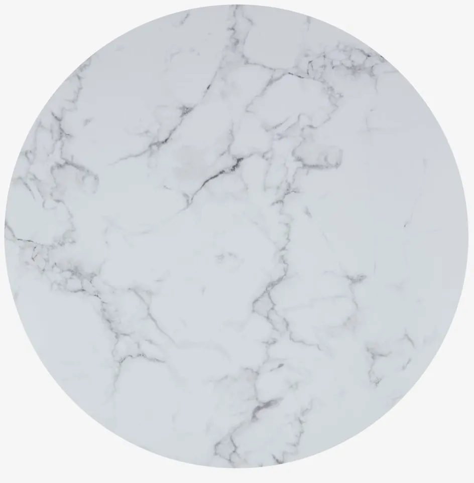 HVITROTSet de table HVITROT Ø38 marbre blanc-JYSK