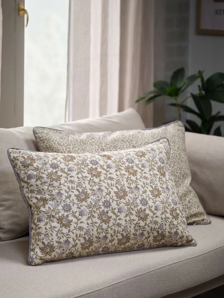 HYACINTHousse de coussin HYACINT 40x60 lilas poudré/beige-JYSK New