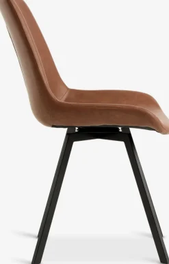 HYGUMChaise HYGUM pivotante /noir-JYSK Discount