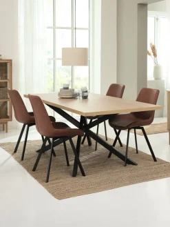 HYGUMChaise HYGUM pivotante /noir-JYSK Discount