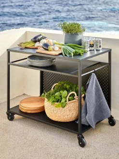 INDSLEVDesserte barbecue INDSLEV l50xL90 noir-JYSK Outlet