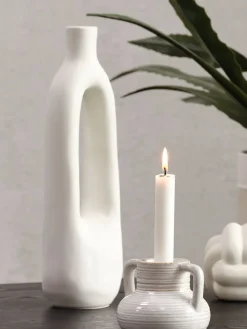 INGEMARVase INGEMAR l10xL8xH34cm blanc-JYSK Clearance