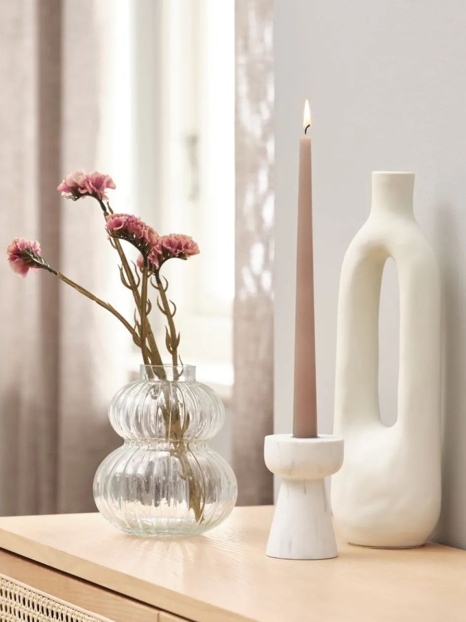 INGEMARVase INGEMAR l10xL8xH34cm blanc-JYSK Clearance