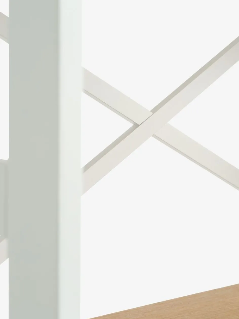 INTRUPÉtagère INTRUP 3 tablettes larges blanc/chêne naturel-Royal Oak Sale