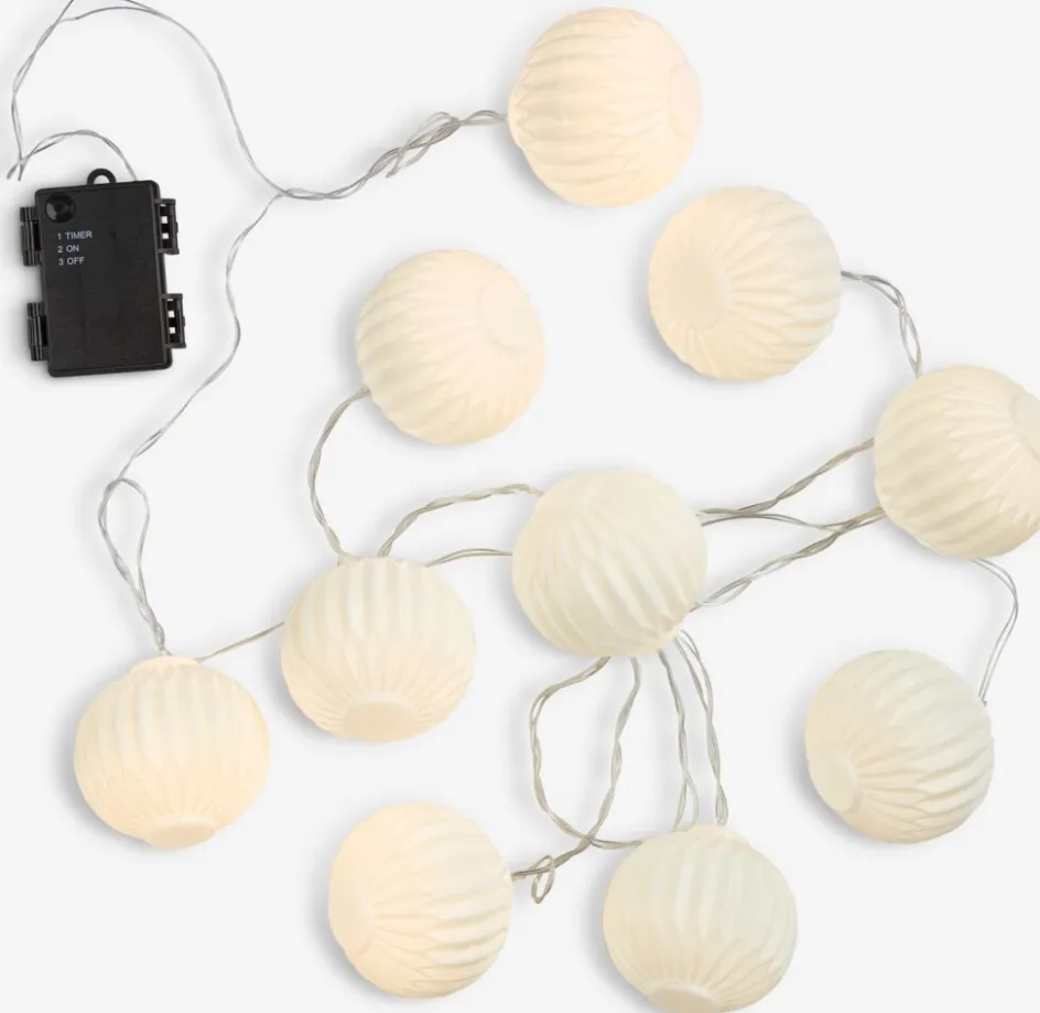 ISFUGLGuirlande lumineuse d'extérieur ISFUGL L315cm a/10 LED blanc-JYSK Sale