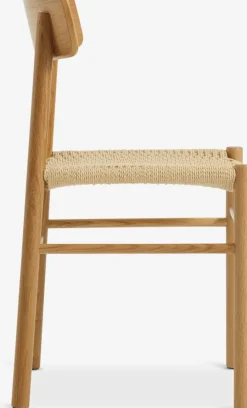 ISLEVChaise ISLEV /naturel-Royal Oak Clearance