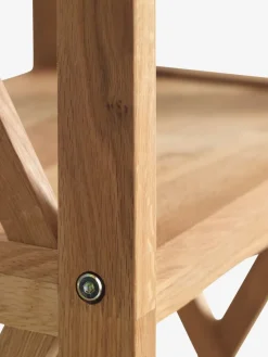 JANNERUPÉtagère JANNERUP 6 tablettes étroites coloris chêne naturel-Royal Oak