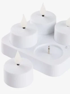 JANSSONBougies chauffe-plat LED JANSSON blanc/noir a/chargeur-JYSK Hot