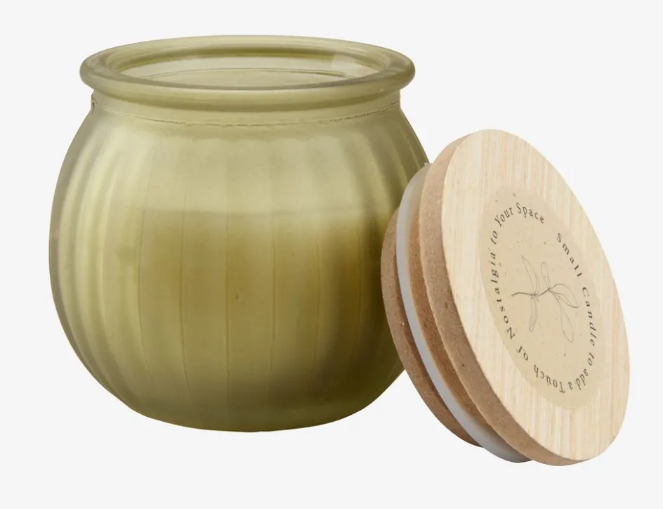 JARLEBougie JARLE Ø6xH6cm a/couvercle ass.-JYSK Discount