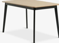 JEGINDTable JEGIND 80x130 coloris chêne naturel/noir-JYSK Outlet