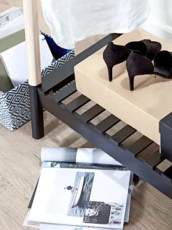 JENNETPortant JENNET a/étagère à chaussures naturel/noir-JYSK Online