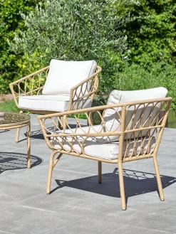 JENNUMFauteuil lounge JENNUM l74xH75xP75 nat.-JYSK Hot