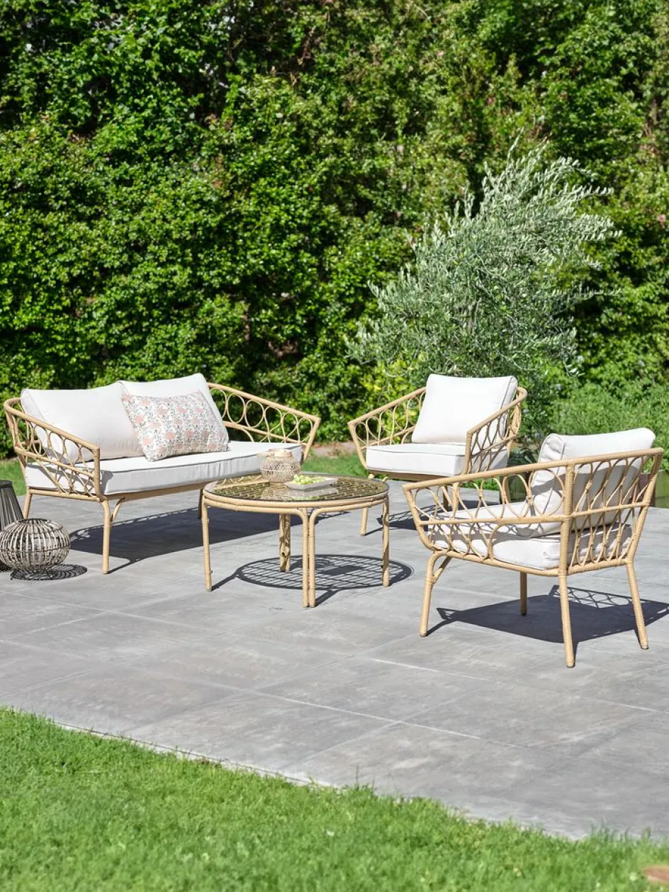 JENNUMTable lounge JENNUM Ø80xH44 naturel-JYSK Hot