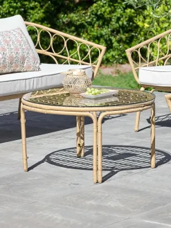 JENNUMTable lounge JENNUM Ø80xH44 naturel-JYSK Hot