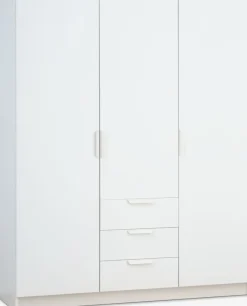 JENSLEVArmoire JENSLEV 144x176 3 portes 3 tiroirs-JYSK Hot