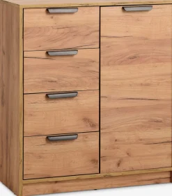 JENSLEVCommode 4 tiroirs 1 porte JENSLEV coloris-JYSK