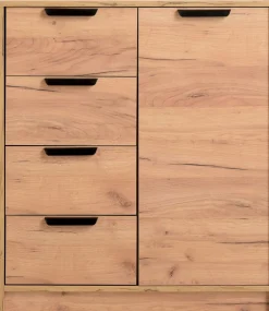 JENSLEVCommode 4 tiroirs 1 porte JENSLEV coloris-JYSK