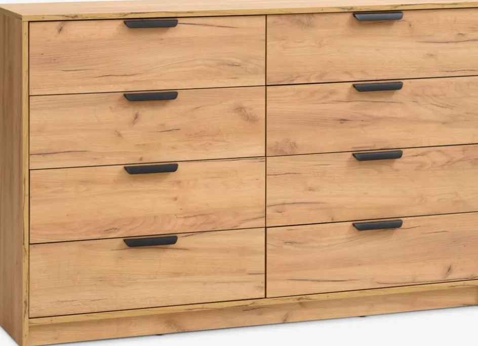 JENSLEVCommode 4+4 tiroirs JENSLEV coloris-JYSK Outlet
