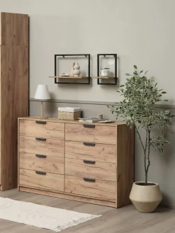 JENSLEVCommode 4+4 tiroirs JENSLEV coloris-JYSK Outlet