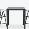 JERSORE + MELLBYJERSORE L70 table + 2 MELLBY chaises noir-JYSK Sale