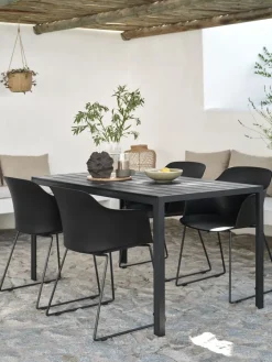 JERSORETable de jardin JERSORE l80xL140 noir-JYSK