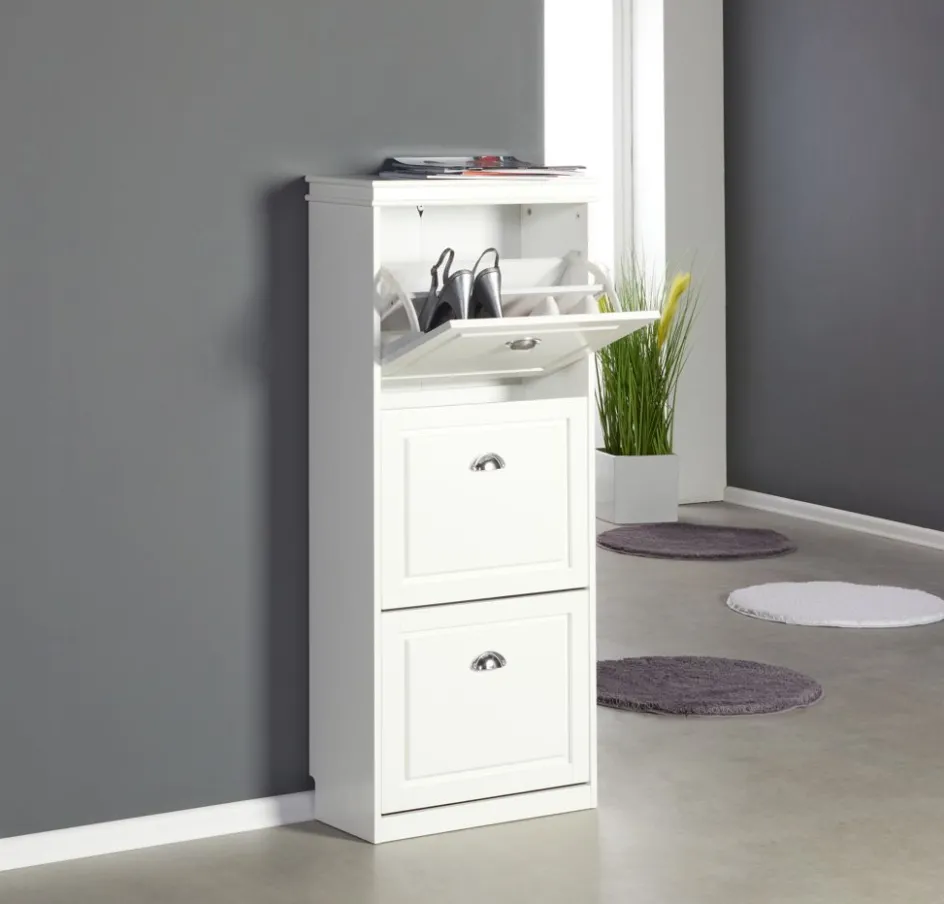 JERUPMeuble à chaussures JERUP 3 compartiments blanc-JYSK Outlet