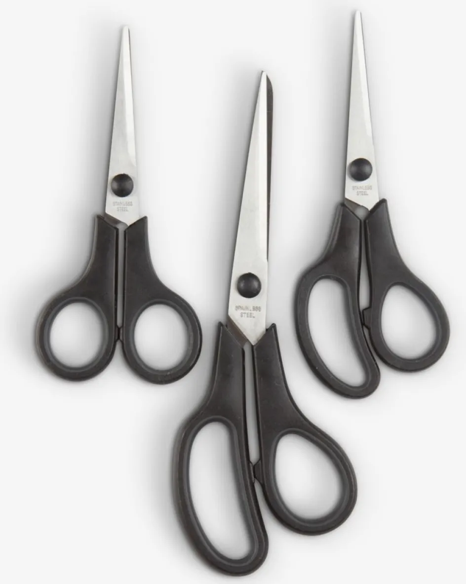 JOAKIMPaire de ciseaux JOAKIM 3pcs/pqt noir-JYSK Online