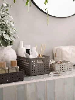 JONSTORPCaisse de rangement JONSTORP 3 pcs plastique sable-JYSK