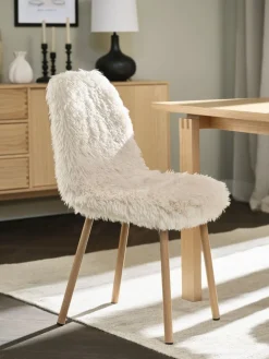 JONSTRUPChaise JONSTRUP tissu teddy /coloris chêne-JYSK Sale