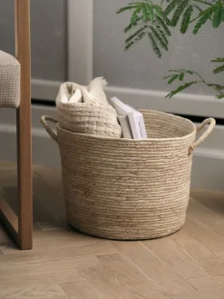 JUSTINPanier JUSTIN Ø35xH26cm naturel-JYSK Online