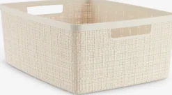 JUTEPanier JUTE 12L plastique blanc cassé-JYSK