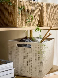 JUTEPanier JUTE 20L plastique blanc cassé-JYSK Hot