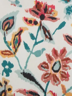 KAMILLECoussin KAMILLE 35x50 blanc/pétrole-JYSK