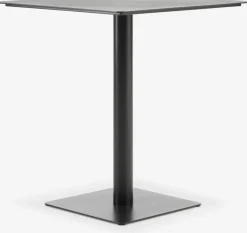 KAPPRUET + GLOMFJORDKAPPRUET L65 table + 2 GLOMFJORD chaises noir-JYSK Sale